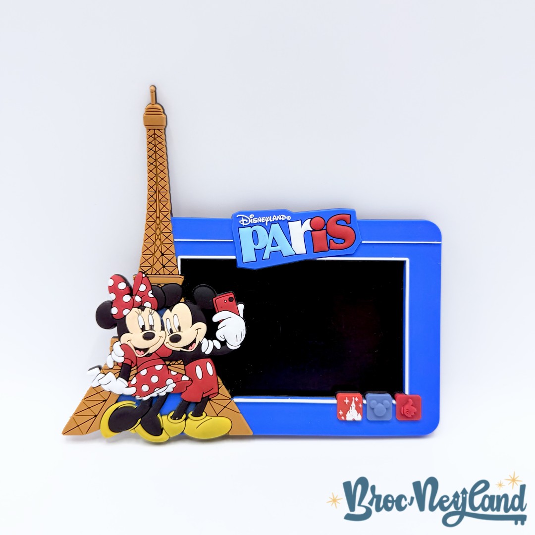 Magnet-Cadre-photo-Mickey-Minnie-Tour-Eiffel-Selfie-Disneyland-Paris-Disney-bleu-aimant (2)