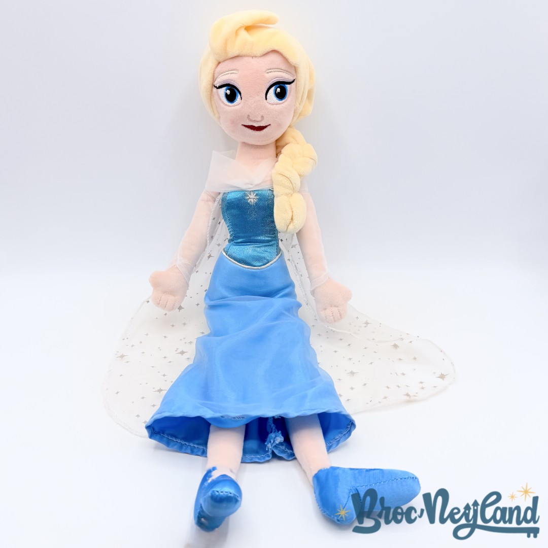 Poupée-chiffon-Elsa-La-Reine-des-Neiges-Disneyland-Paris-Disney-peluche-princesse-étoiles-50-cm (2)