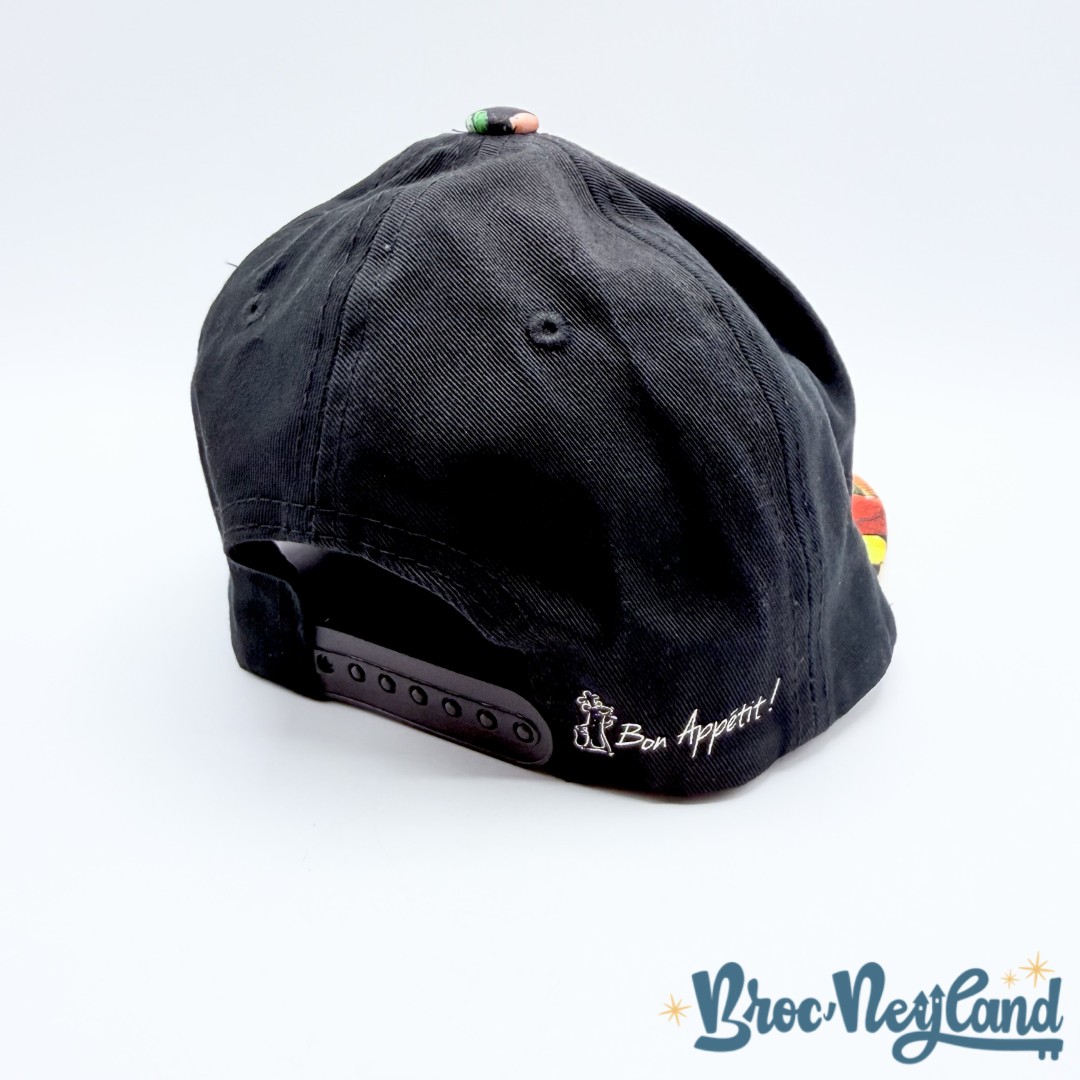 Casquette-Rémy-Ratatouille-Disneyland-Paris-Disney-noir-légumes (5)