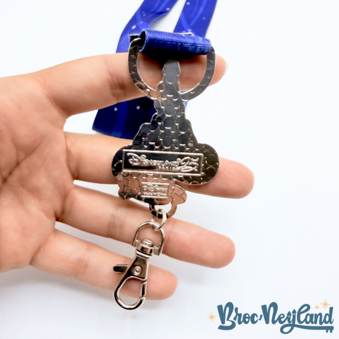Lanière-Pins-25ème-Anniversaire-Disneyland-Paris-25-ans-Disney-bleu-cordon-tour-de-cou (6)