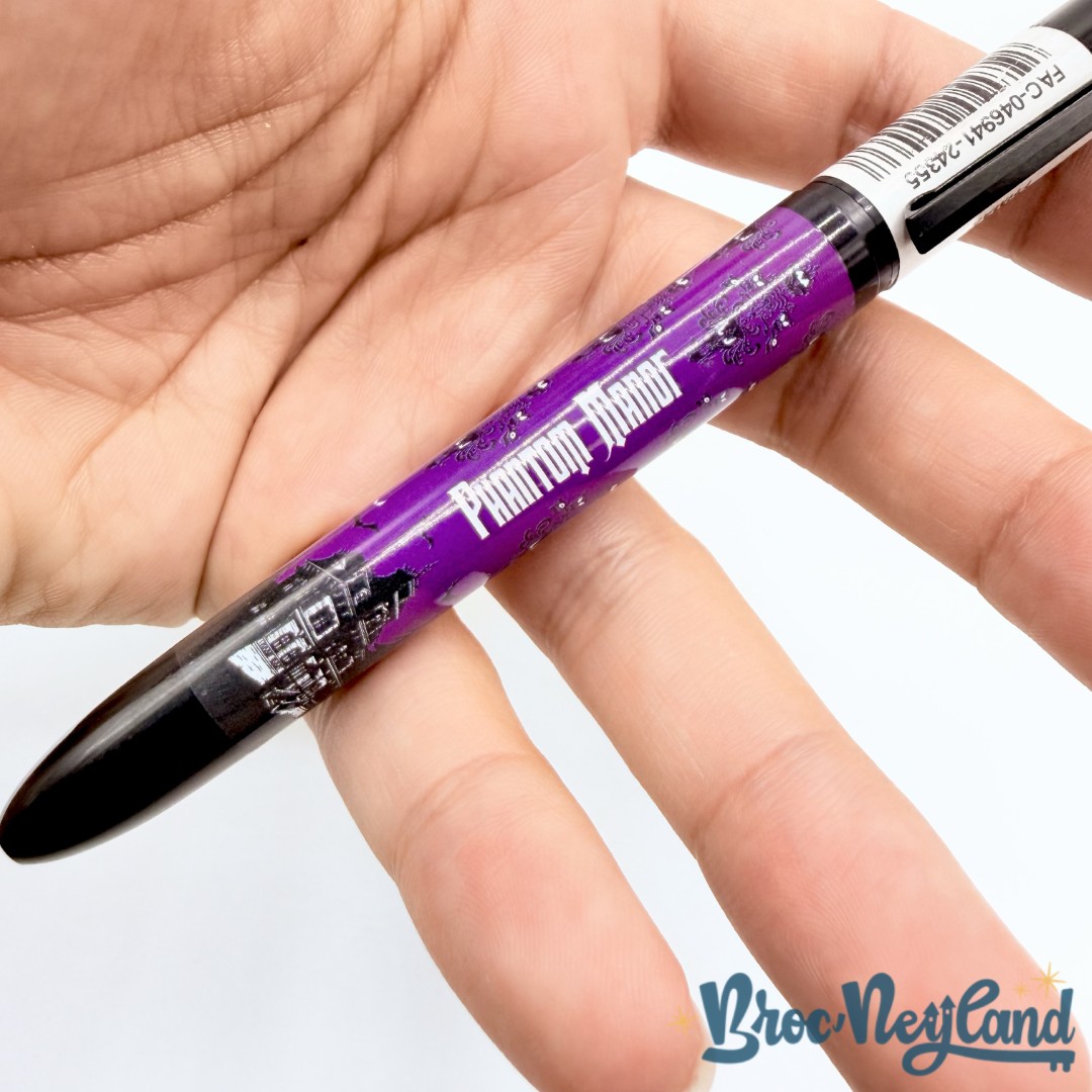 Stylo-4-Couleurs-Phantom-Manor-Disneyalnd-Paris-BIC-Disney-violet-attractrion (3)