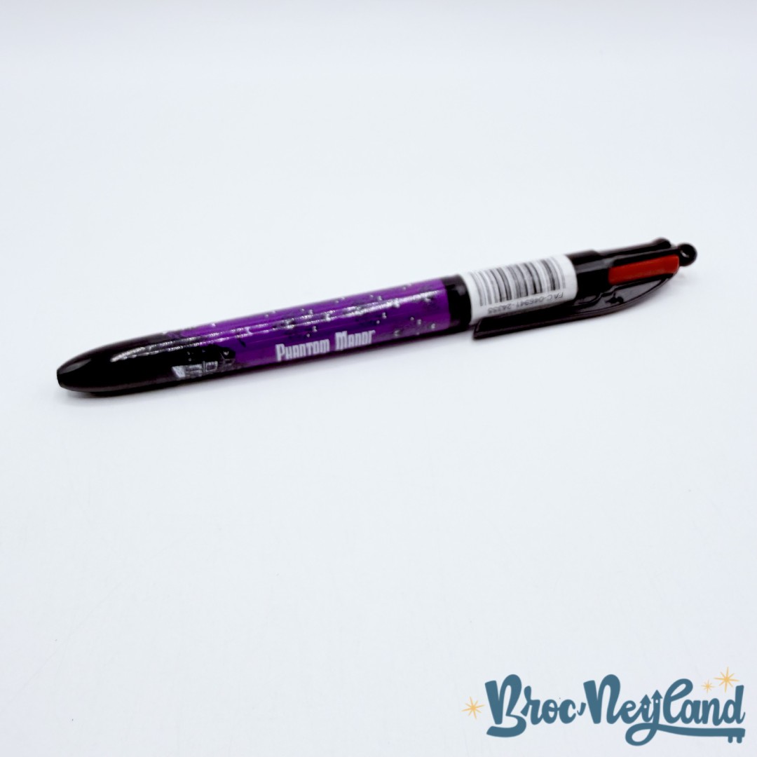 Stylo-4-Couleurs-Phantom-Manor-Disneyalnd-Paris-BIC-Disney-violet-attractrion (2)