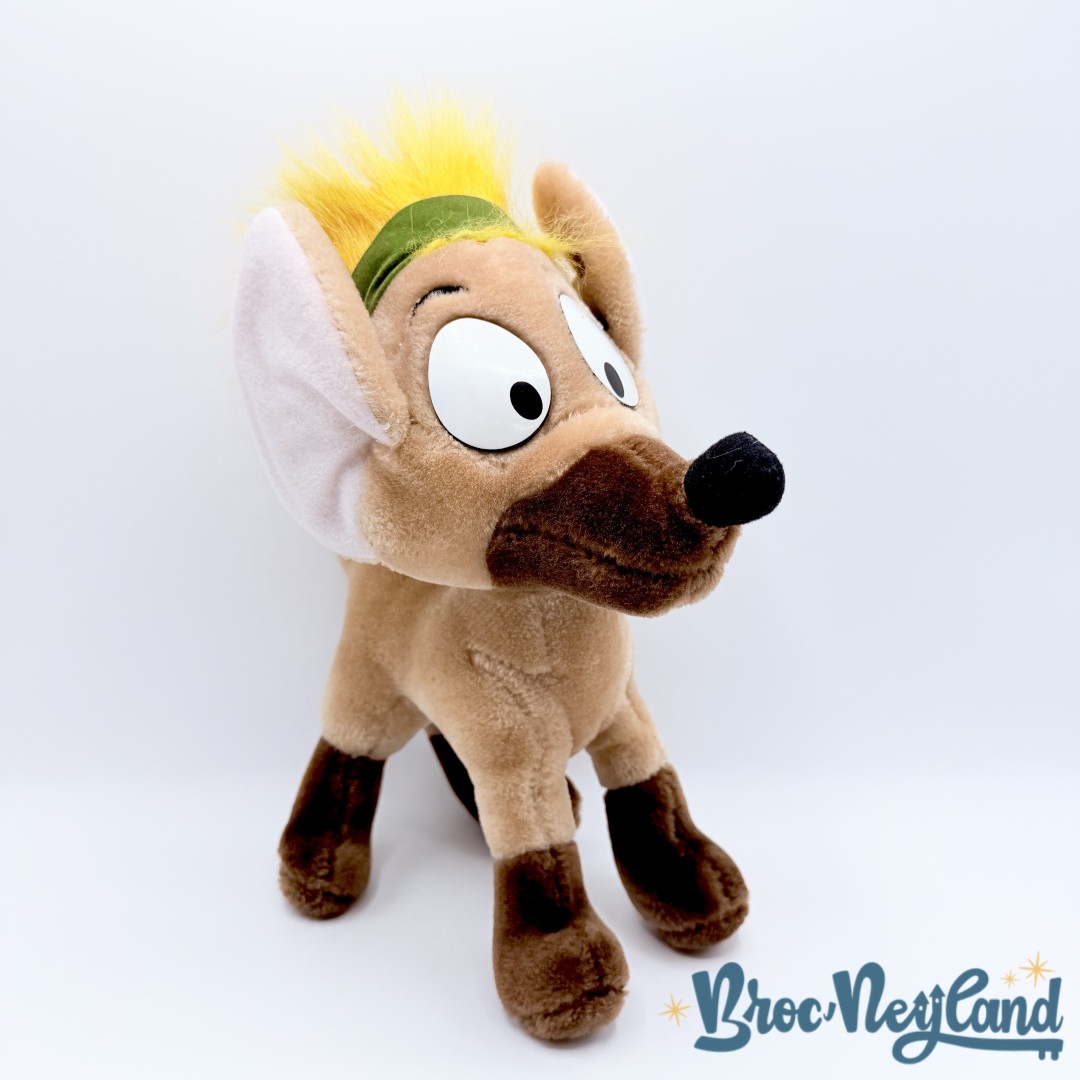 Peluche-Tito-chien-Oliver-et-Compagnie-Walt-Disney-1989-marron-vintage-30-cm (4)