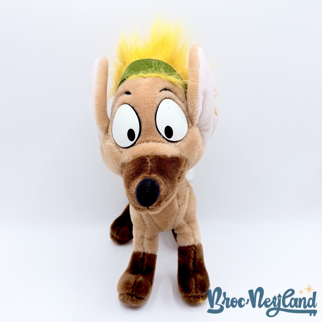 Peluche-Tito-chien-Oliver-et-Compagnie-Walt-Disney-1989-marron-vintage-30-cm (7)