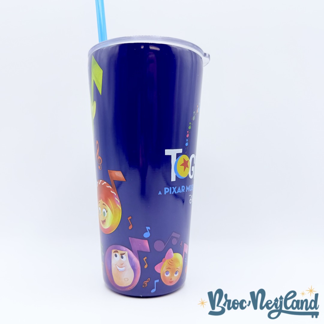Gobelet-paille-Together-Pixar-Musical-Adventure-Disneyland-Paris-Disney-verre-métal-bleu (6)