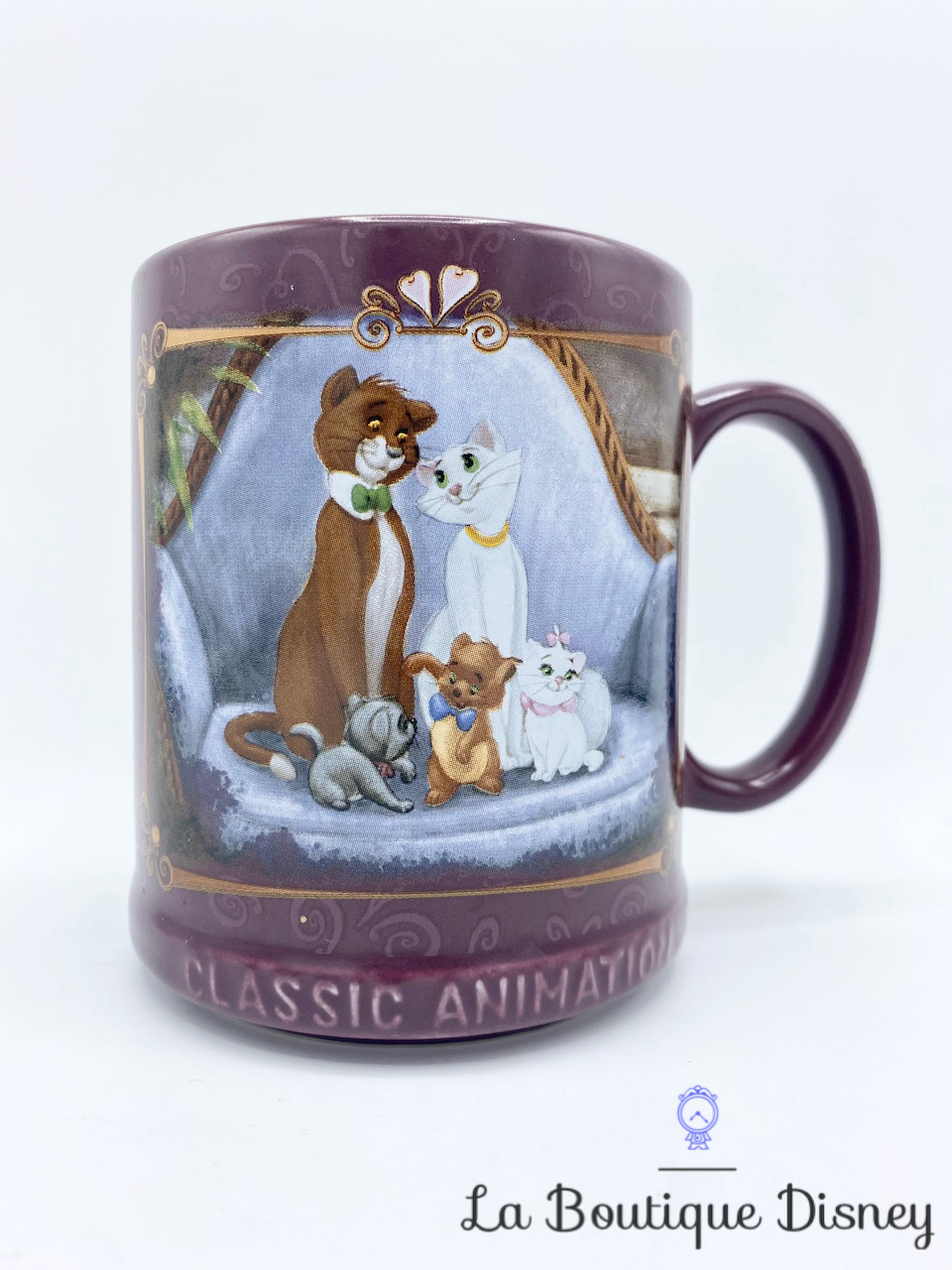 Tasse Les Aristochats Disney Store Original Mug Classic Animation violet Aristo Cats