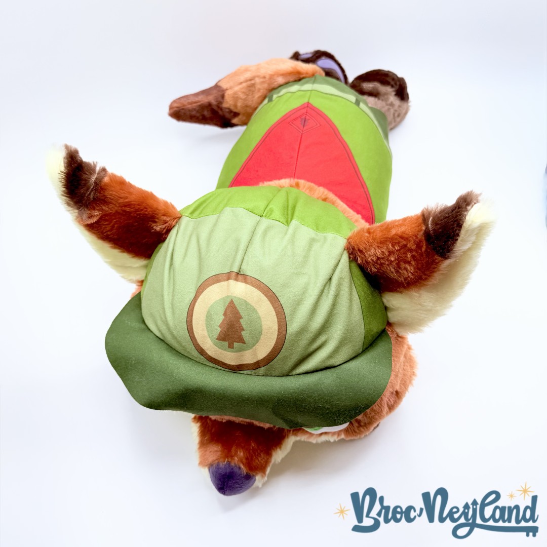 Peluche-Nick-Wilde-XXL-Zootopie-2-Disney-SEGA-Japon-vert-dort-couché-65-cm (6)