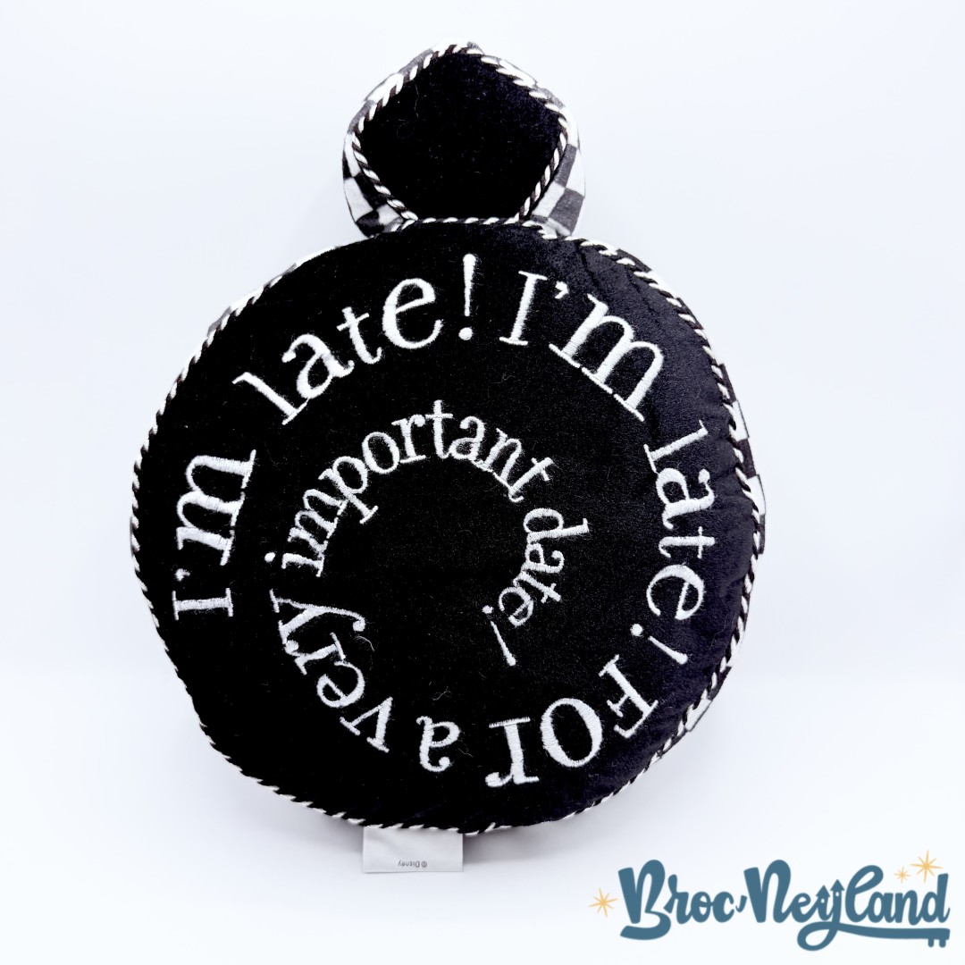 Coussin-Montre-Alice-au-Pays-des-Merveilles-Im-Late-Disney-Parks-oreiller-noir-blanc (4)