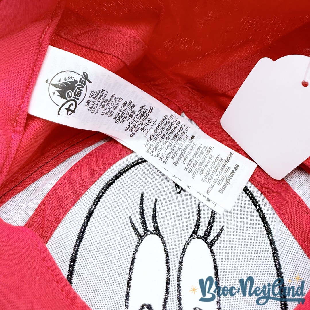 Casquette-Minnie-Mouse-Disneyland-Paris-Disney-chapeau-noir-rouge (5)