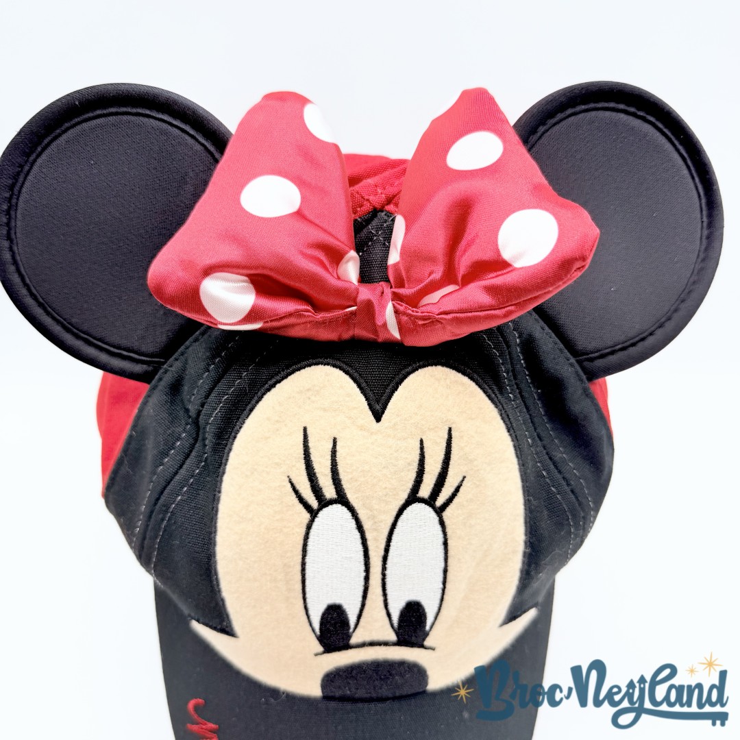 Casquette-Minnie-Mouse-Disneyland-Paris-Disney-chapeau-noir-rouge (3)
