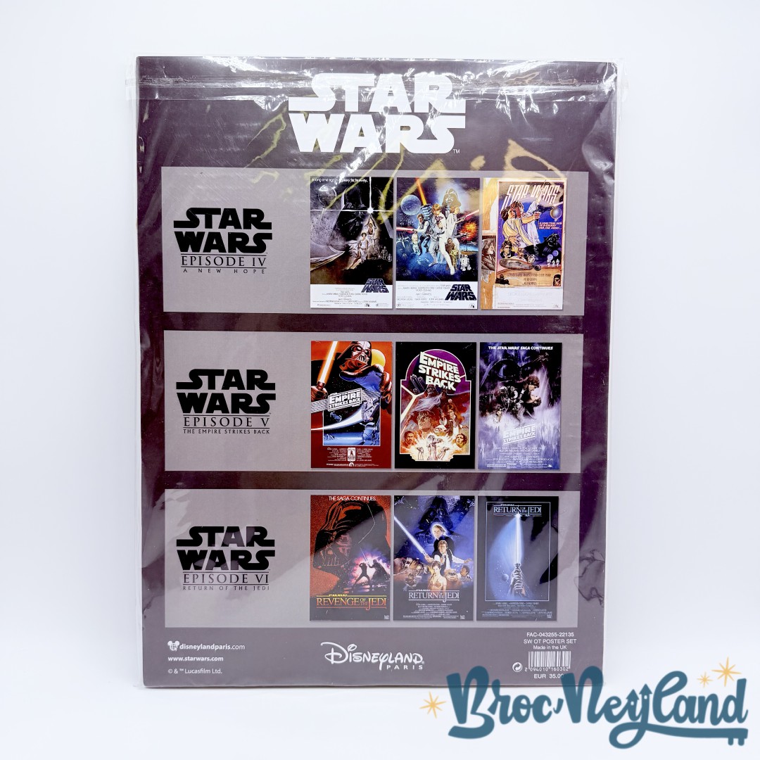 Affiches-Poster-Art-Star-Wars-Disneyland-Paris-2022-Disney-set-de-9 (1)