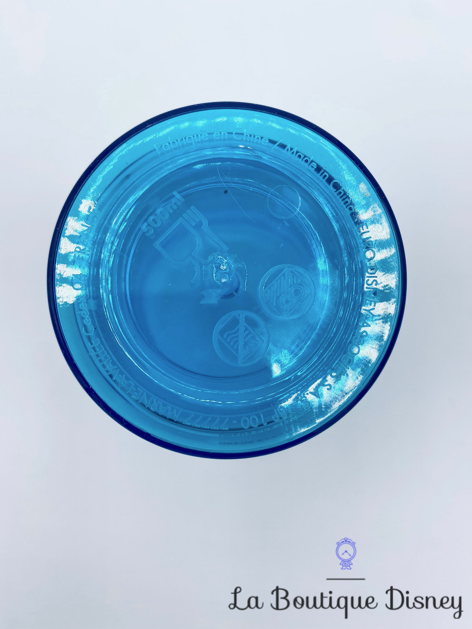 gobelet-plastique-disneyland-paris-disney-bleu-mickey-rrétro-carré-verre-0