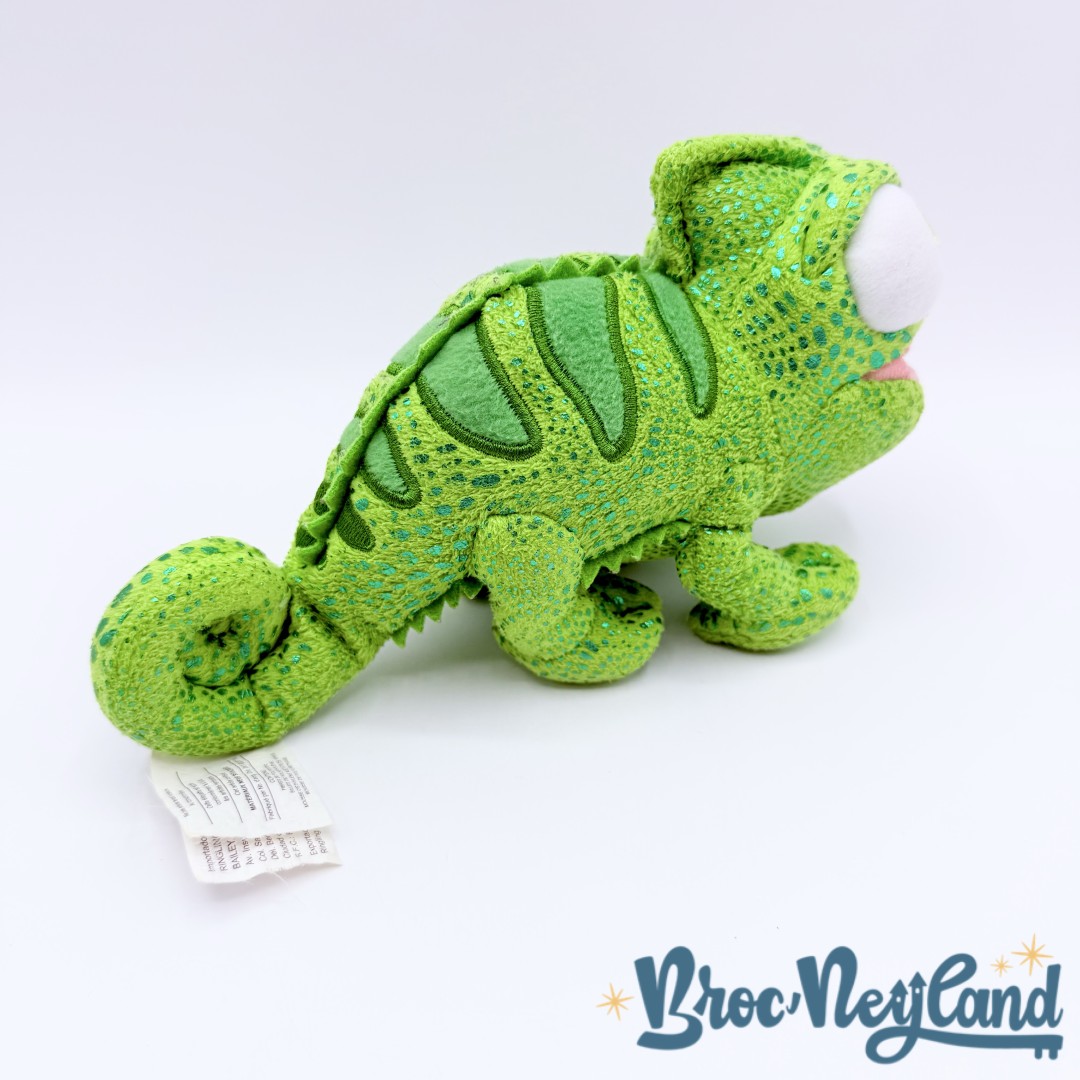 Peluche-Pascal-Disney-On-Ice-Raiponce-caméléon-vert-24-cm (1)