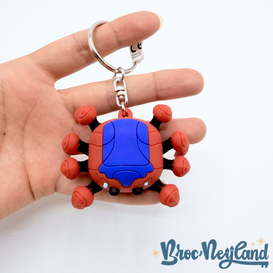 Porte-clés-Spider-Bot-WEB-Marvel-Disneyland-Disney-Attraction-Spider-Man-figurine-plastique-araignée (1)