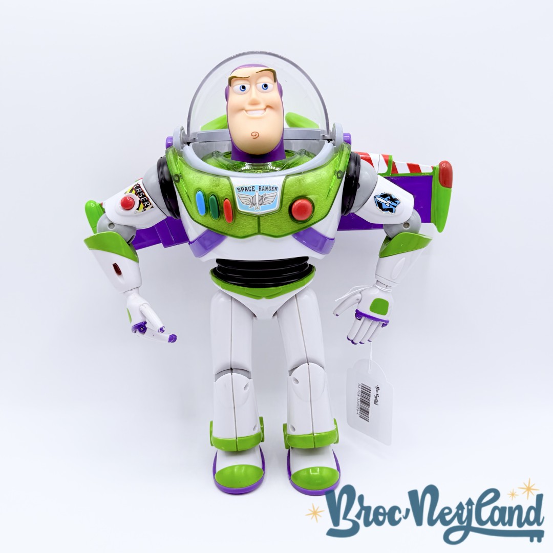 Jouet-figurine-Buzz-Eclair-Power-Up-Disney-Store-Thinkway-Toy-Story-brillant-lumineux-parle-ANGLAIS-32-cm (5)