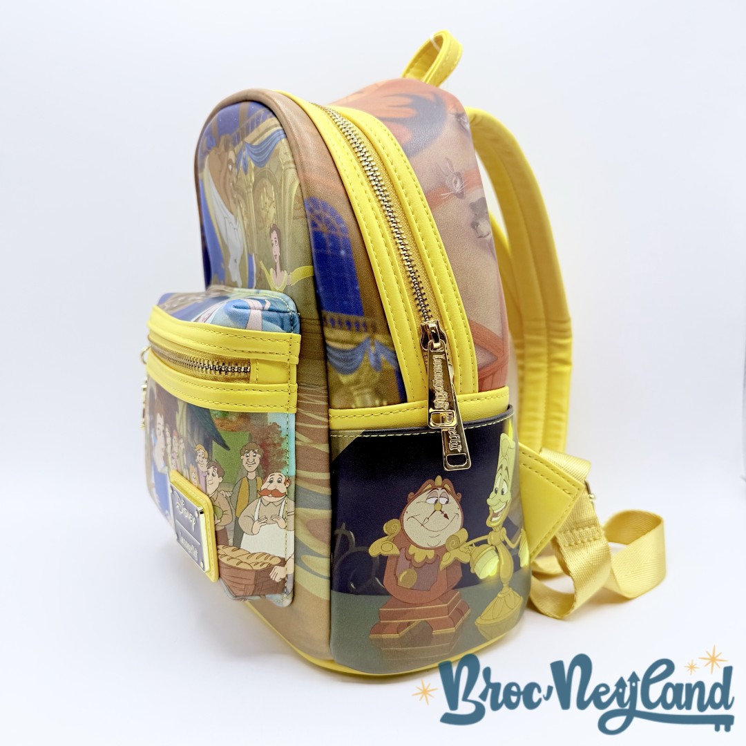 Sac-à-dos-Loungefly-La-Belle-et-la-Bête-Scène-Princesse-Disney-personnage-jaune (8)
