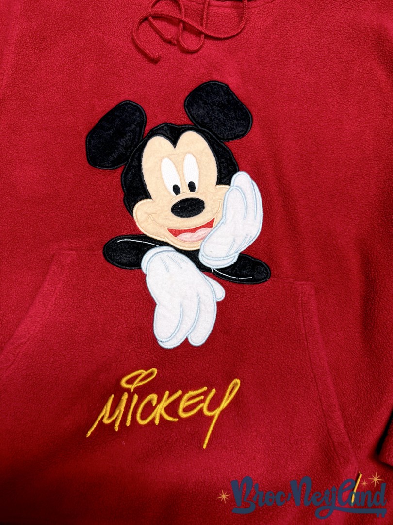 Sweat-polaire-Mickey-Mouse-Disneyland-Resort-Paris-Disney-taille-L-rouge (2)
