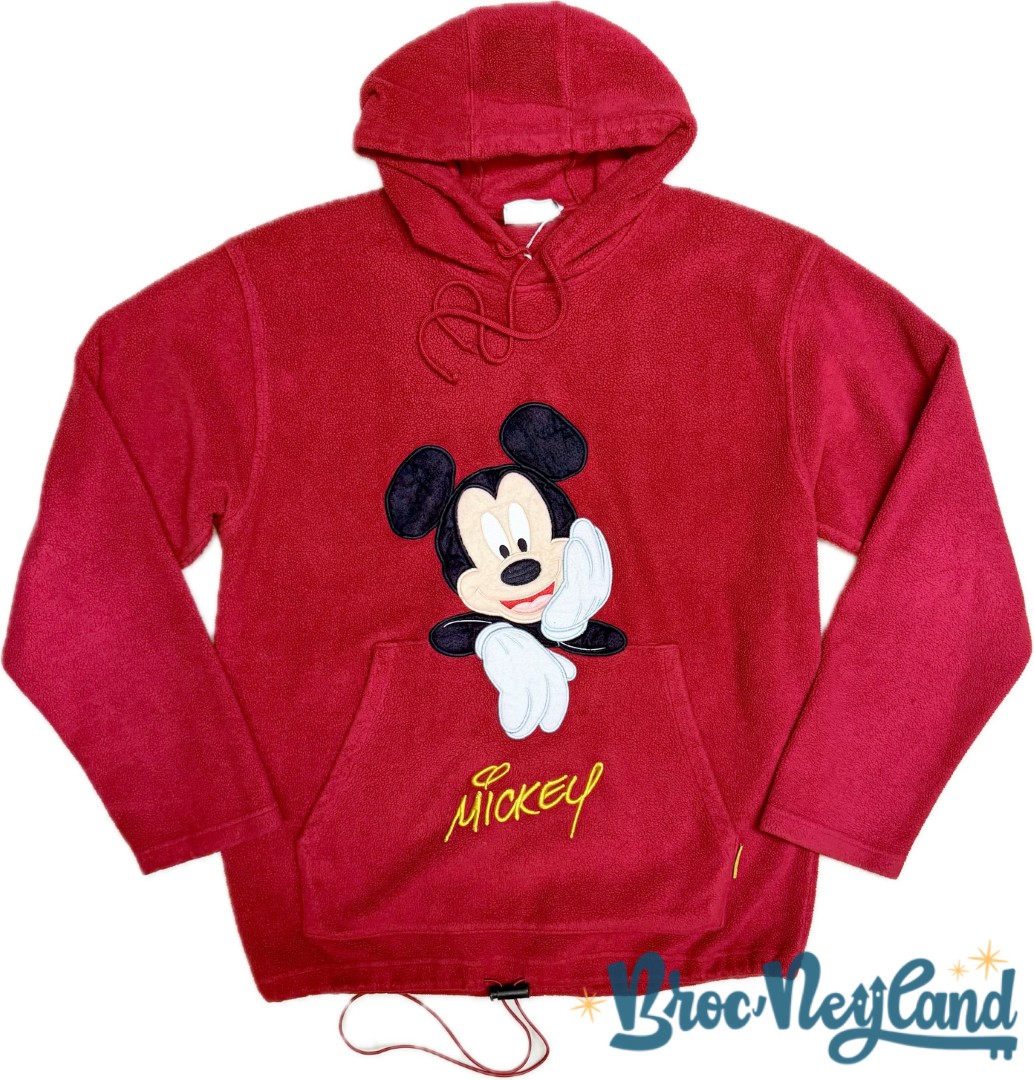Sweat-polaire-Mickey-Mouse-Disneyland-Resort-Paris-Disney-taille-L-rouge (1)