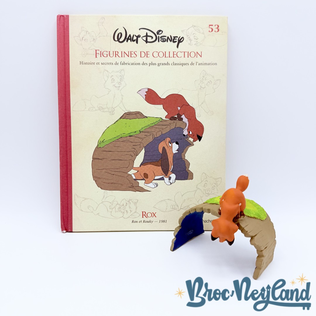 Livre-Figurines-de-collection-Rox-Disney-Hachette-53-Encyclopédie-résine-Rox-et-Rouky (2)
