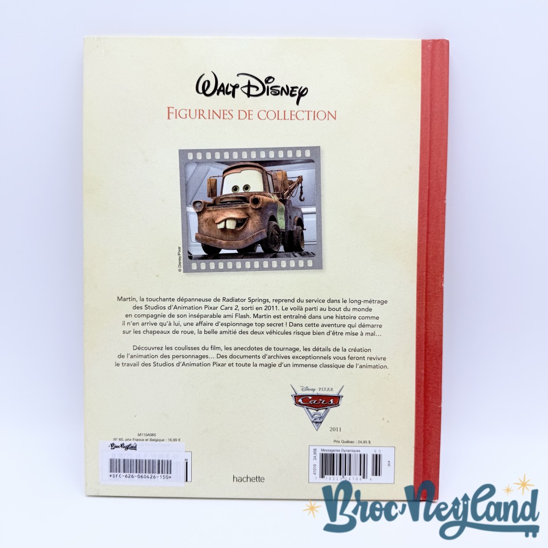Livre-Figurines-de-collection-Martin-Disney-Hachette-65-Encyclopédie-résine-Cars-2 (5)