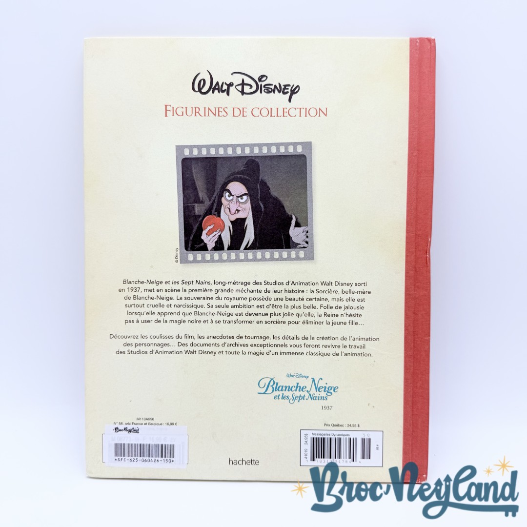 Livre-Figurines-de-collection-La-Sorcière-Disney-Hachette-58-Encyclopédie-résine-Blanche-Neige-et-les-sept-nains (4)