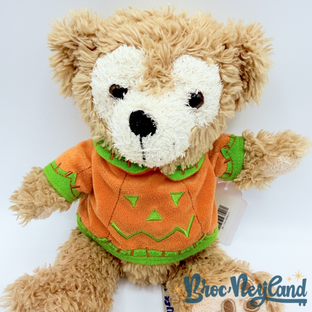 Peluche-Duffy-halloween-The-Disney-Bear-Disney-Parks-ours -citrouille-orange-28-cm (5)