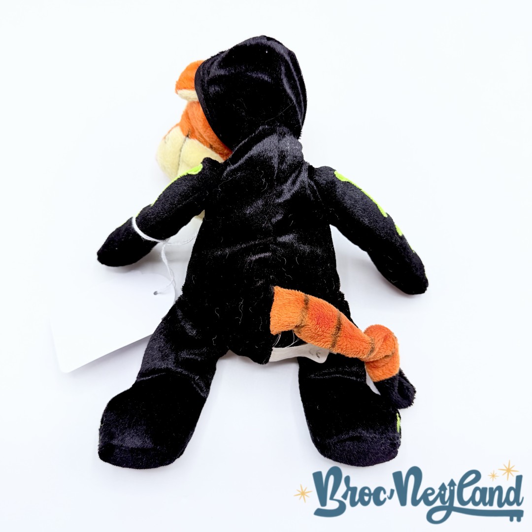 Peluche-Tigrou-Squelette-Halloween-Disney-Store-Winnie-ourson-fantôme-noir-vert-24-cm (5)