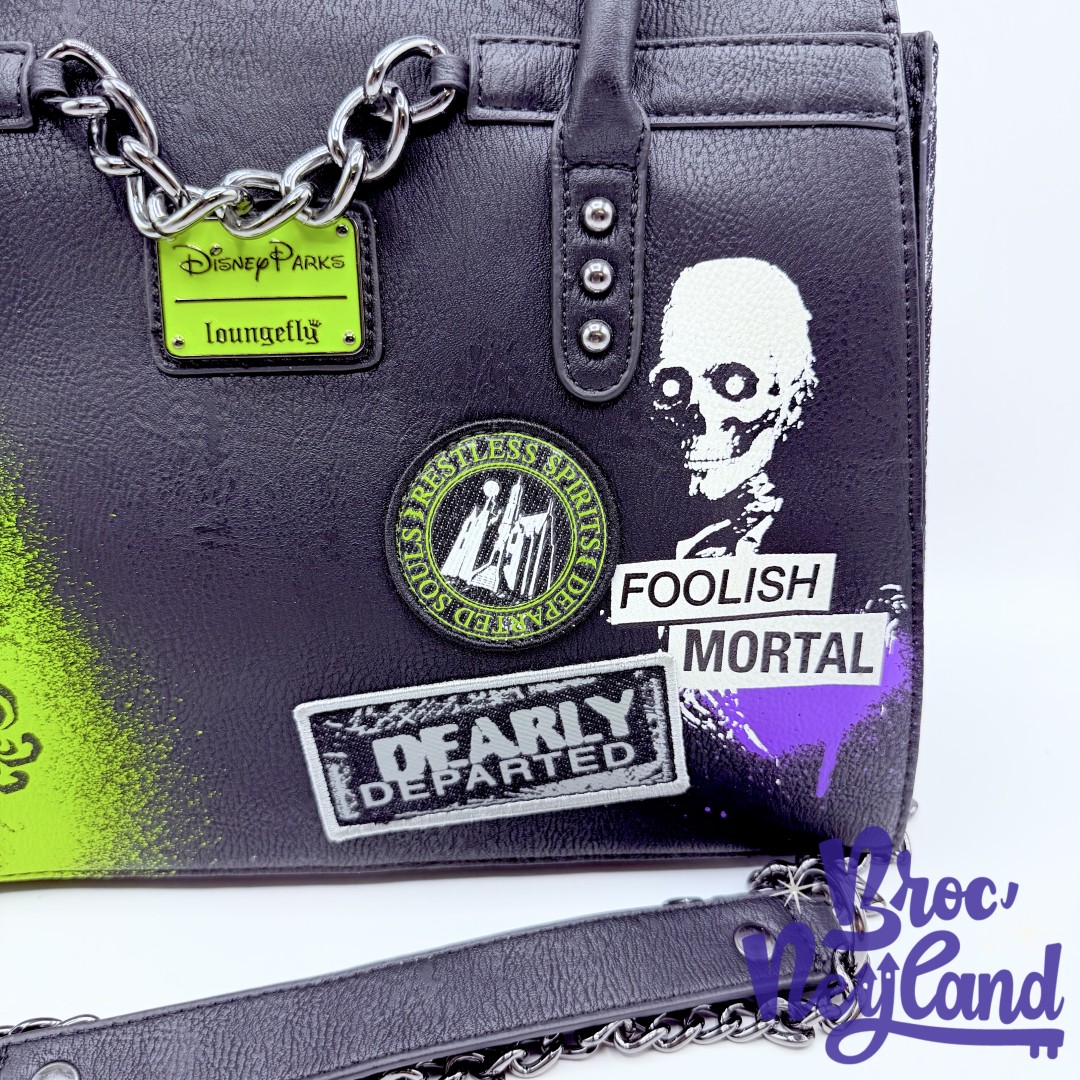 Sac-à-main-Loungefly-Haunted-Mansion-Disney-Parks-bandoulière-attraction-noir (5)