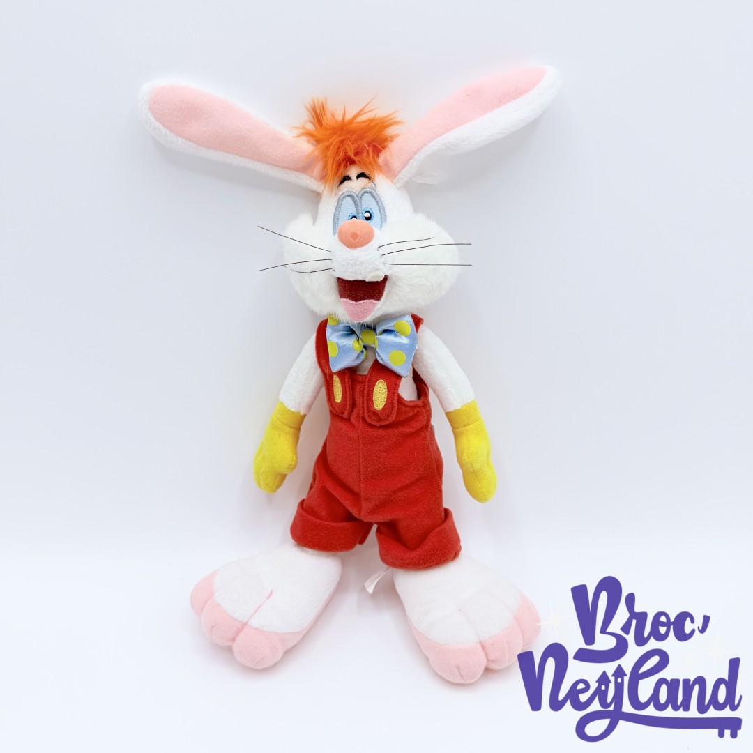 Peluche-Roger-Rabbit-Disneyland-Disney-lapin-blanc-salopette-28-cm (4)