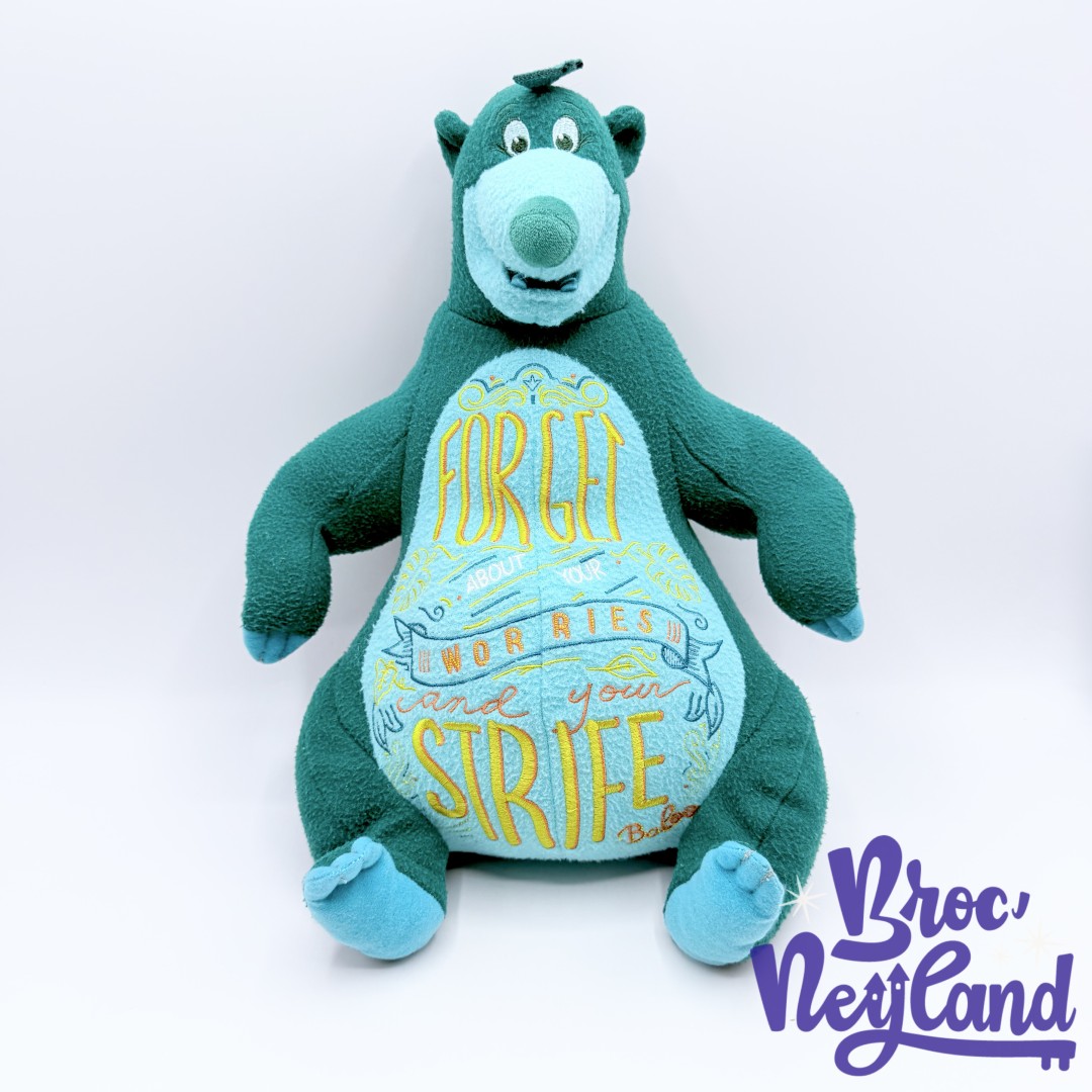 Peluche-Baloo-Disney-Wisdom-Series-3-of-12-Édition-limitée-Disney-Store-2019-Le-Livre-de-la-Jungle-ours-vert-34-cm (3)