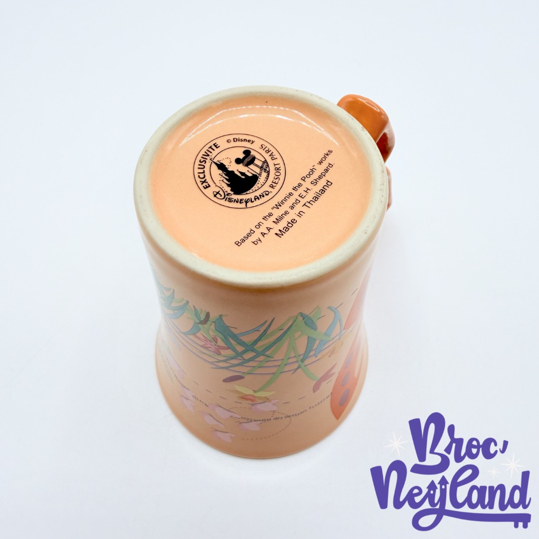 Tasse-Tigrou-anse-Papillon-Disneyland-Paris-mug-Disney-Winnie-Ourson-orange  (1)