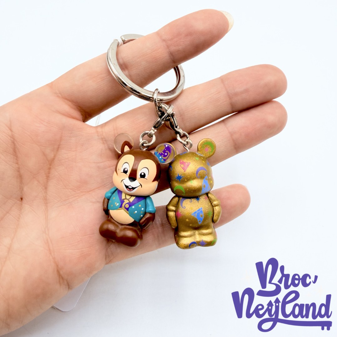 Porte-clés-Vinylmation-Jr-Mickey-Mouse-Tic-20ème-anniversaire-Disneyland-Paris-20-ans-Disney-figurine-détachable (3)