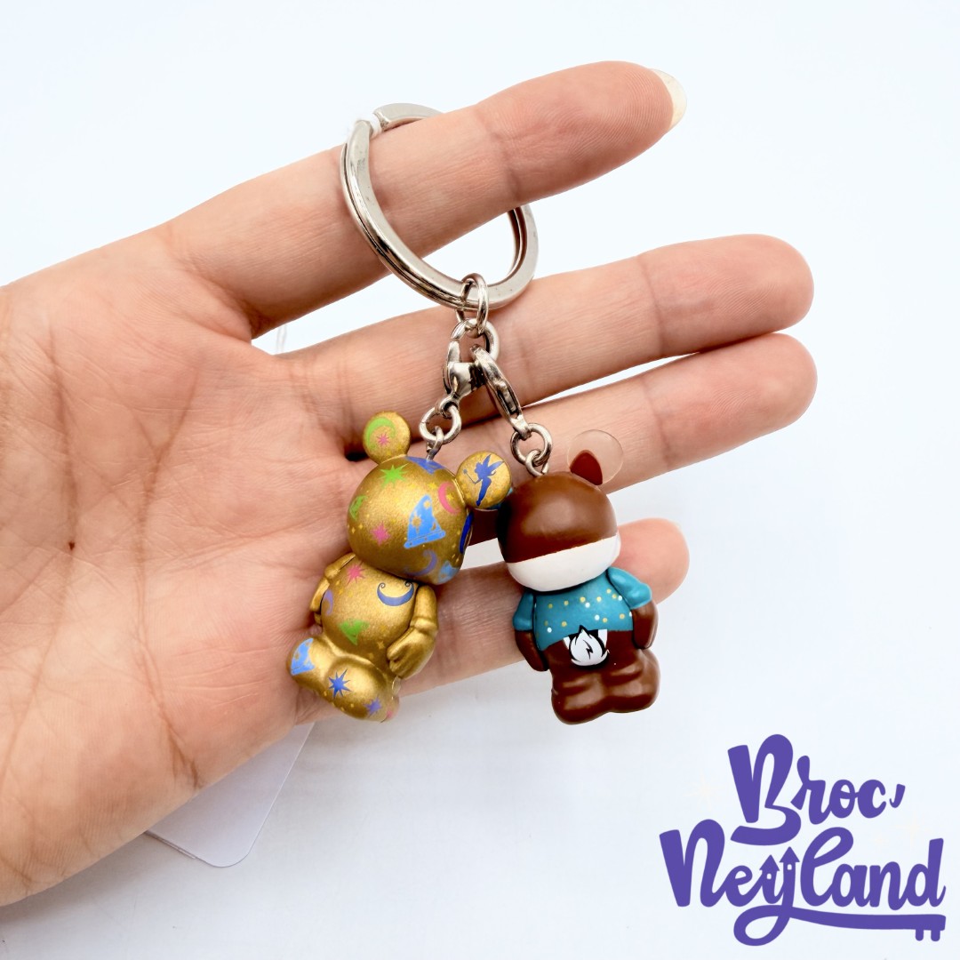 Porte-clés-Vinylmation-Jr-Mickey-Mouse-Tic-20ème-anniversaire-Disneyland-Paris-20-ans-Disney-figurine-détachable (2)