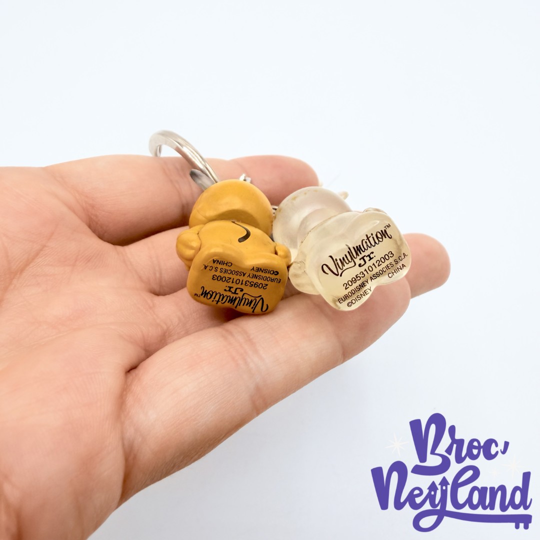 Porte-clés-Vinylmation-Jr-Mickey-Mouse-Pluto-20ème-anniversaire-Disneyland-Paris-20-ans-Disney-figurine-détachable (1)