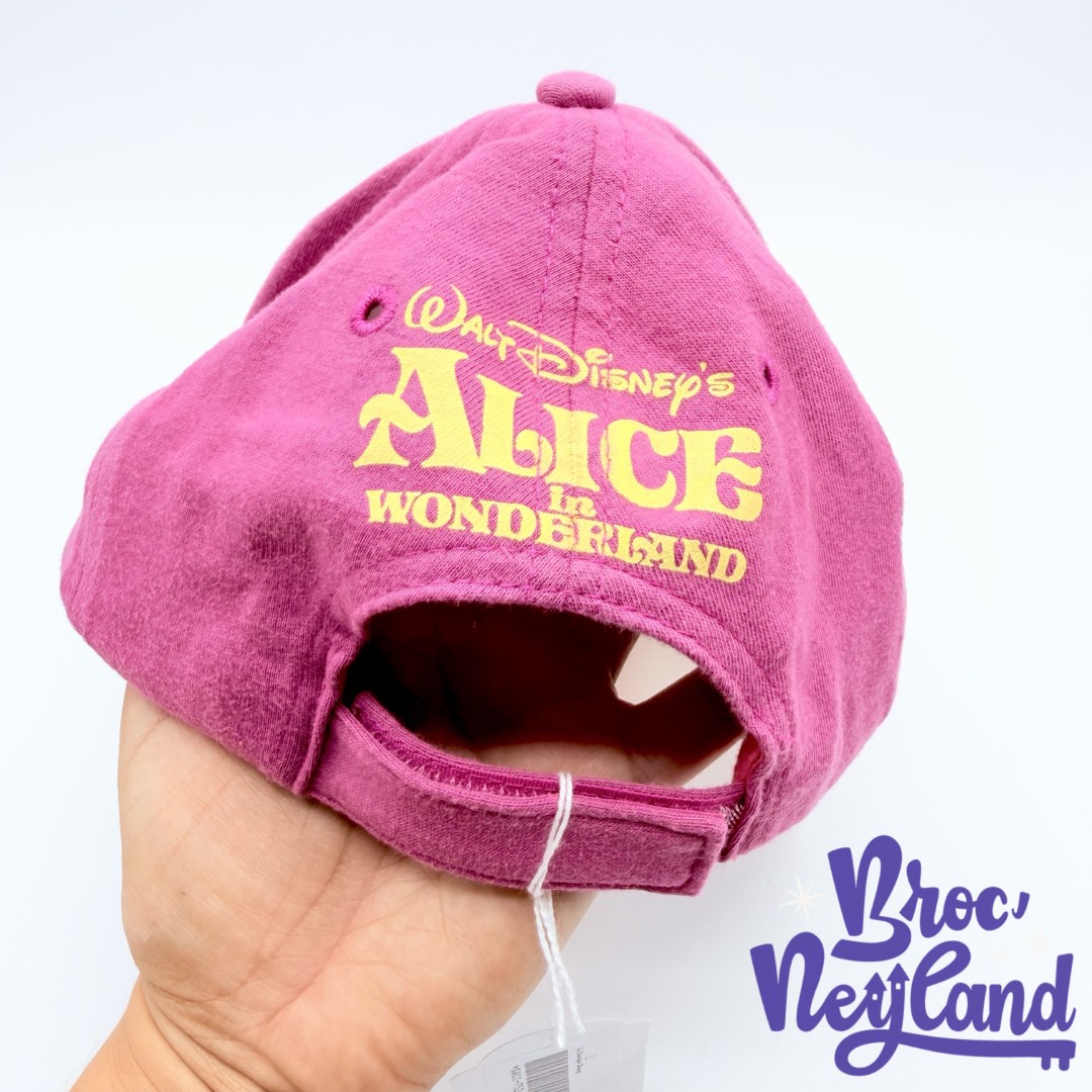 Casquette-Chat-Cheshire-Alice-au-pays-des-Merveilles-Disneyland-Paris-Disney-chapeau-rose (3)