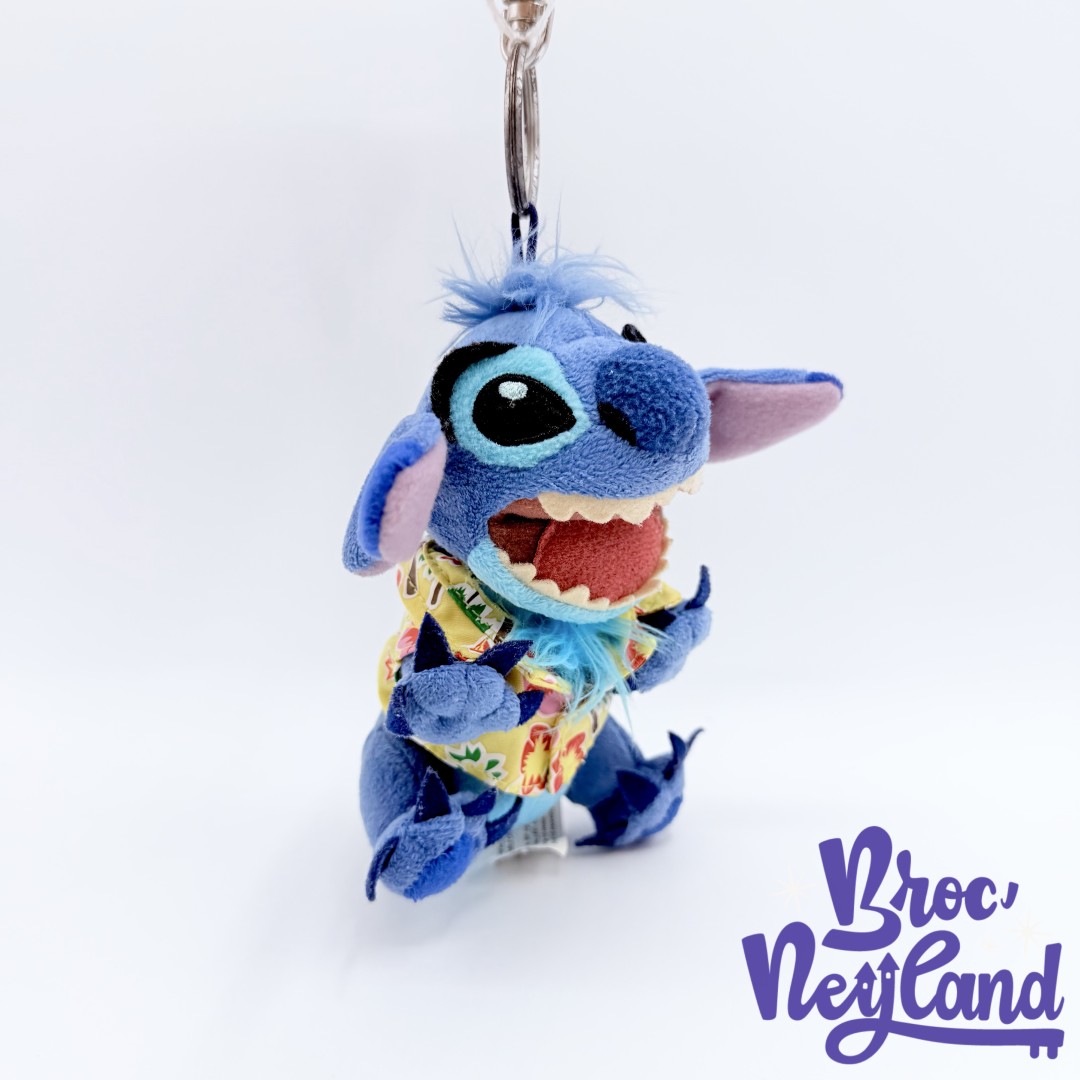 Porte-clés-stitch-Hawaï-Disneyland-Paris-Disney-Lilo-et-Stitch-peluche-chemise-15-cm (6)