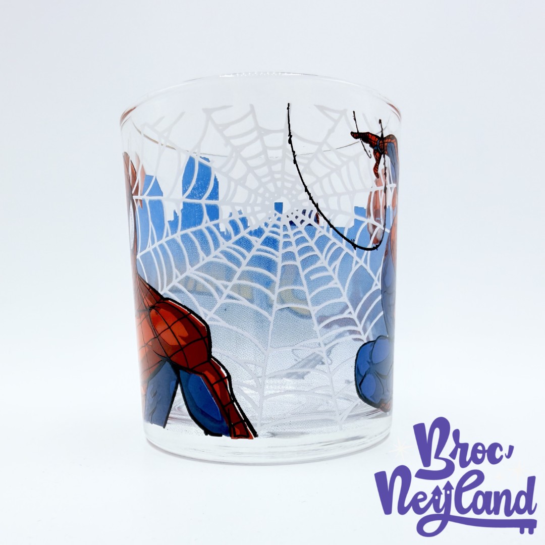 Verre-Spiderman-Marvel-super-héros-araignée (1)
