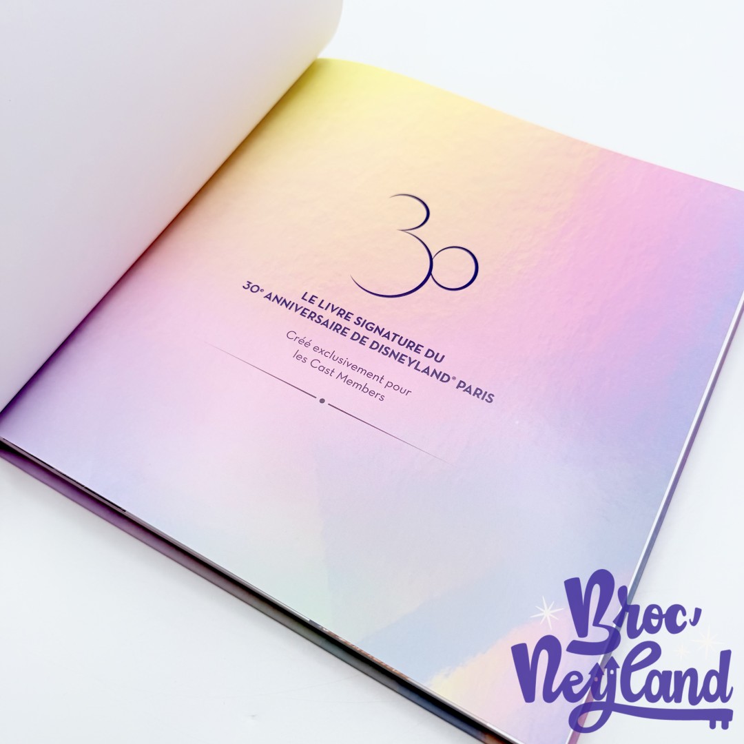 Livre-Cast-Members-Exclusif-30ème-anniversaire-Disneyland-Paris-30-ans-Disney-Edition-Collector (4)