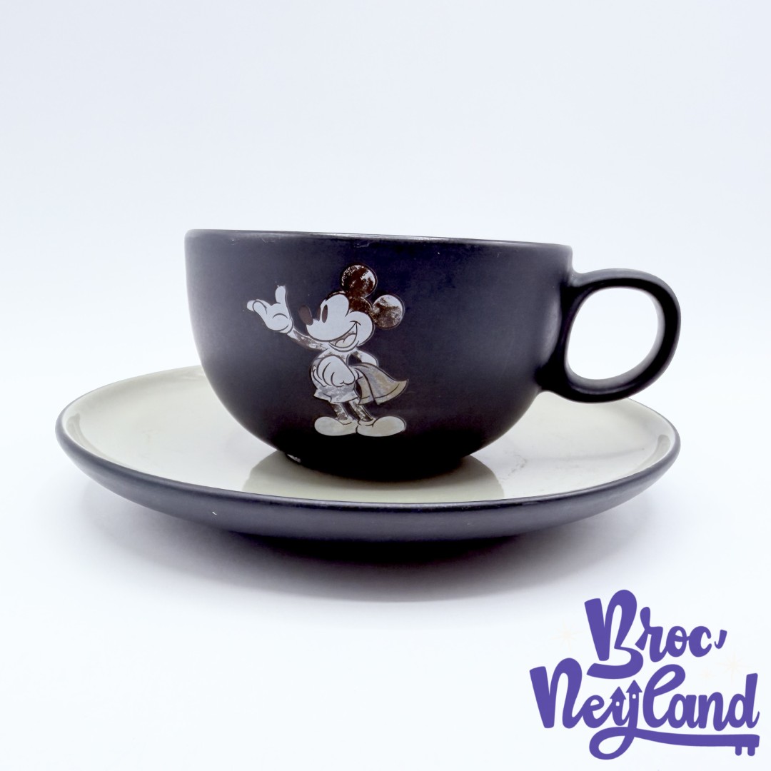 Bol-Mickey-Mouse-Dégustation-disneyland-Paris-disney-mug-soucoupe-noir (2)