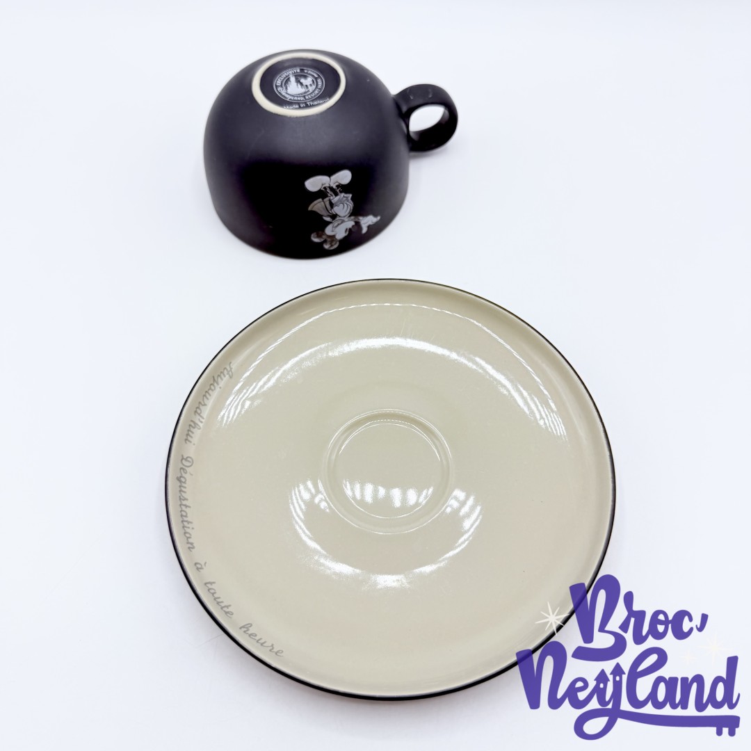 Bol-Mickey-Mouse-Dégustation-disneyland-Paris-disney-mug-soucoupe-noir (3)