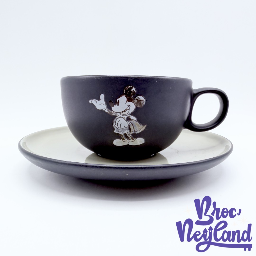 Bol-Mickey-Mouse-Dégustation-disneyland-Paris-disney-mug-soucoupe-noir (5)