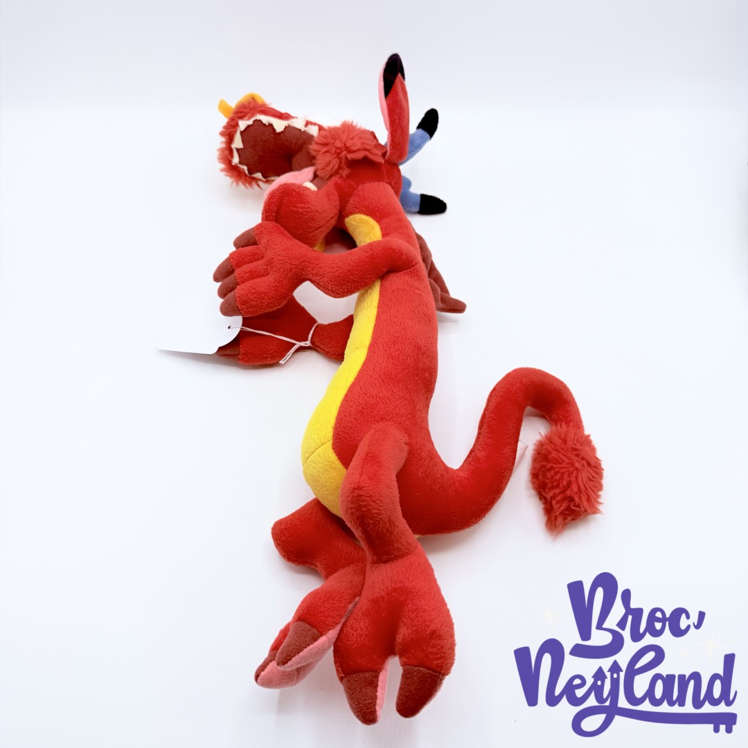 Peluche-Mushu-dragon-rouge-Mulan-Disneyland-Paris-Disney-40-cm (8)
