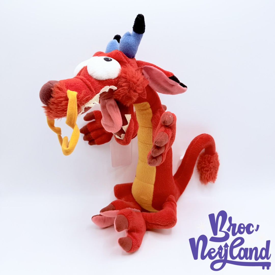 Peluche-Mushu-dragon-rouge-Mulan-Disneyland-Paris-Disney-40-cm (5)