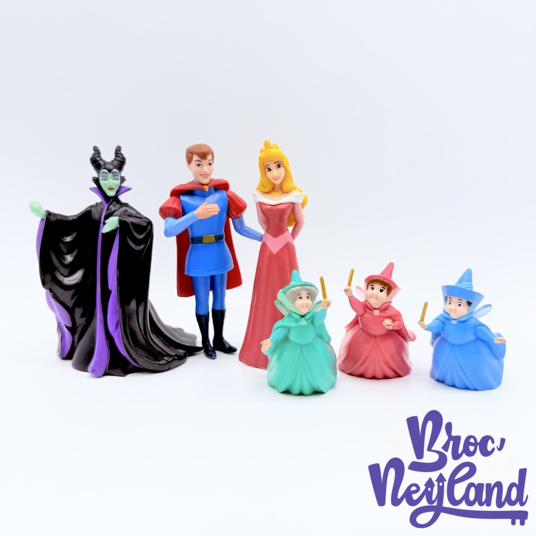 Figurines-La-Belle-au-Bois-Dormant-Playset-Disney-Mattel-Ensemble-de-jeu (2)