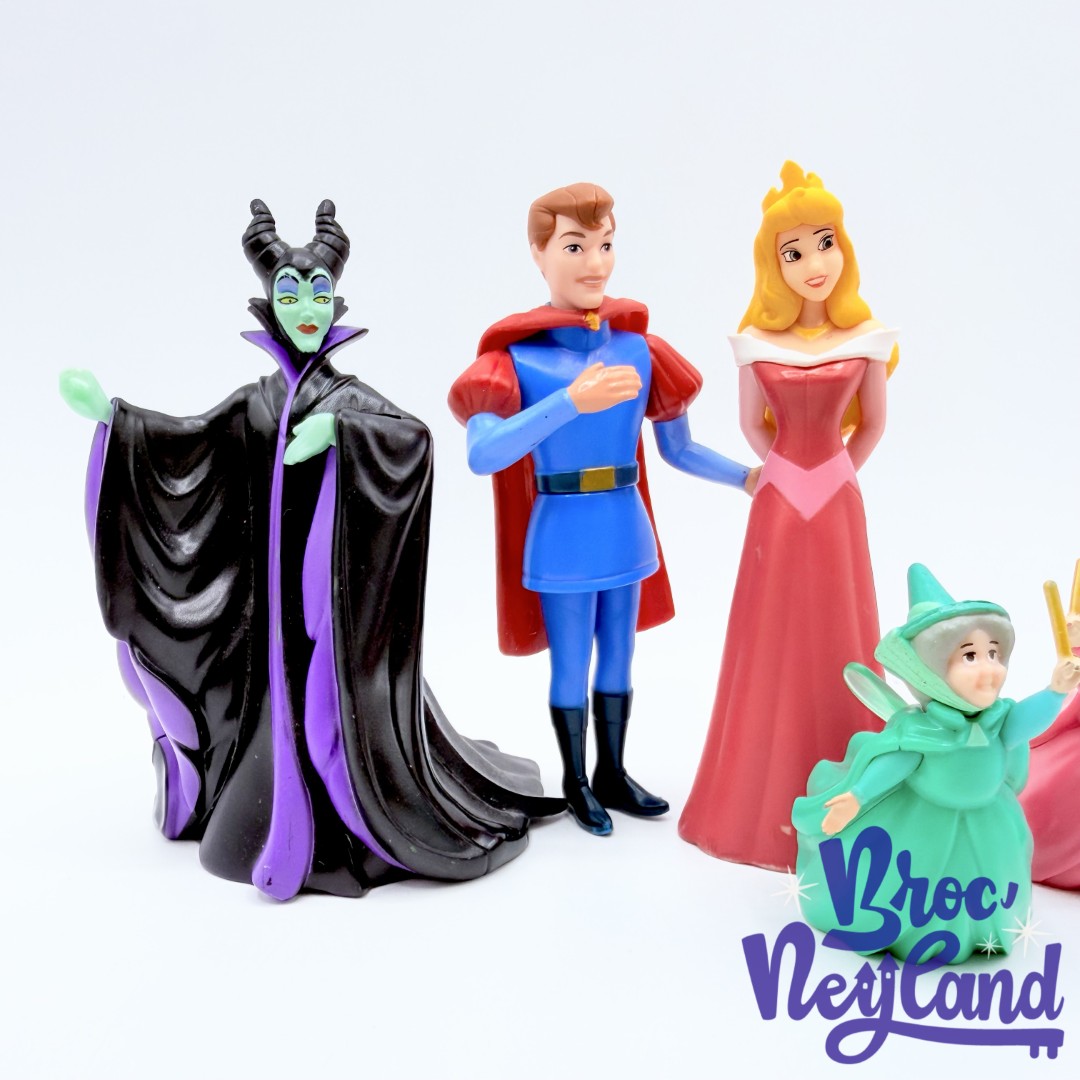 Figurines-La-Belle-au-Bois-Dormant-Playset-Disney-Mattel-Ensemble-de-jeu (5)