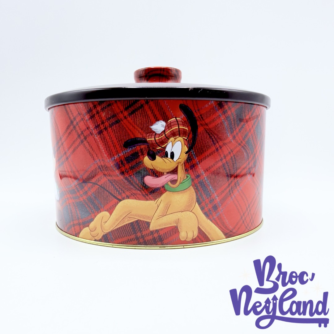 Boite-métal-Mickey-et-ses-amis-Ecosse-Disneyland-Paris-2018-Disney-rouge-gâteaux-biscuits (2)