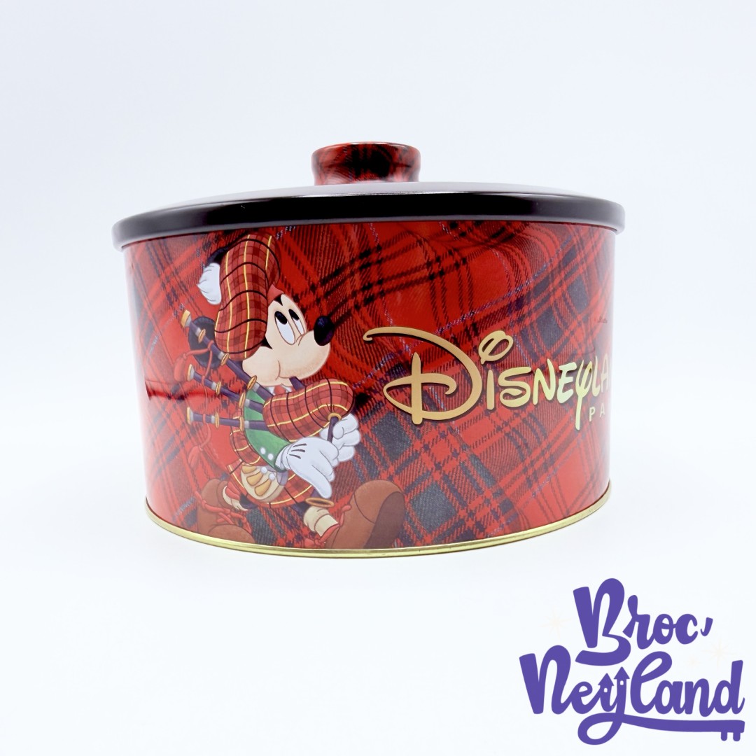 Boite-métal-Mickey-et-ses-amis-Ecosse-Disneyland-Paris-2018-Disney-rouge-gâteaux-biscuits (6)