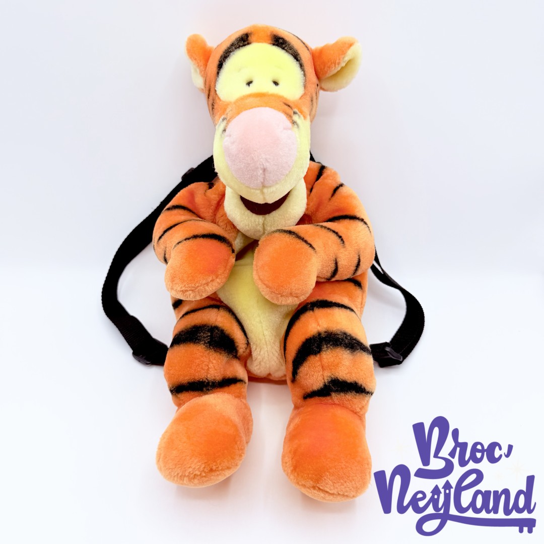 Sac-à-dos-Tigrou-Winnie-Ourson-Disney-Jemini-peluche-tigre-orange-vintage-40-cm (5)