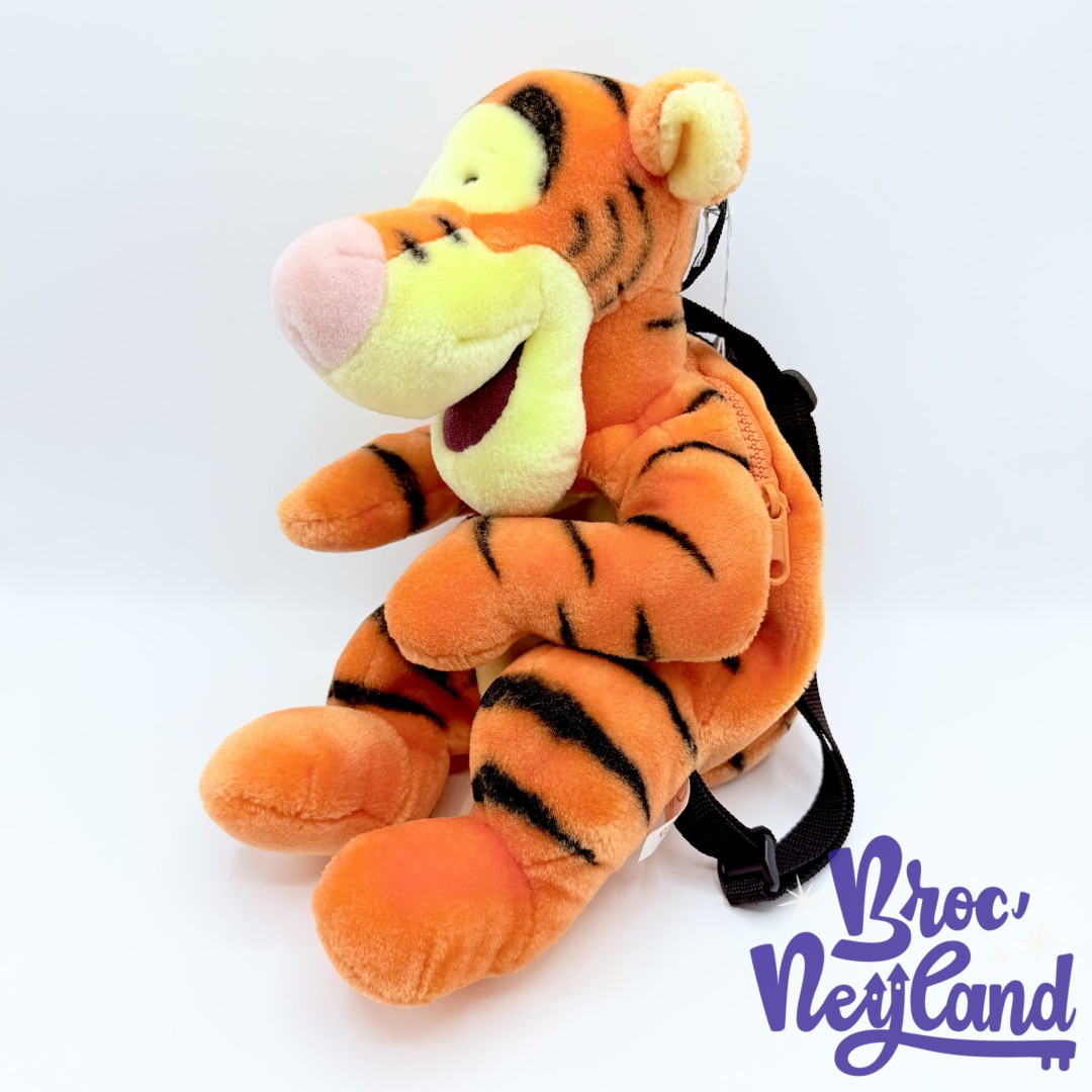 Sac-à-dos-Tigrou-Winnie-Ourson-Disney-Jemini-peluche-tigre-orange-vintage-40-cm (2)
