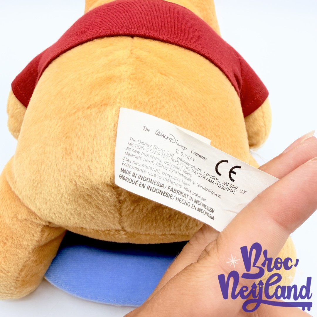 Peluche-Cadre-Winnie-ourson-Hunny-pot-de-miel-Disney-Store-photo-bleu-28-cm (1)
